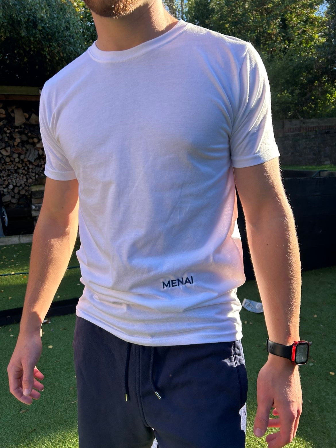 White Limited Essential MENAI Tee