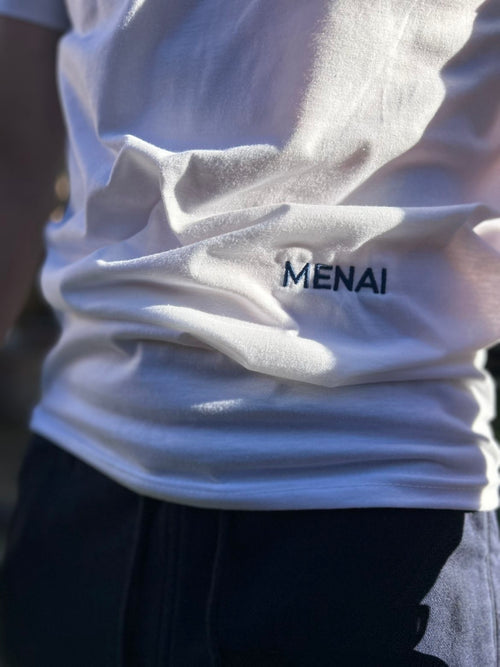 White Limited Essential MENAI Tee