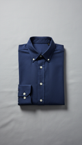 Classic Navy Relaxed Oxford Shirt